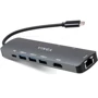 Адаптер Vinga Adapter USB-C to HDMI+RJ45+3xUSB3.0+SD+TF+PD100W (VHYC8)