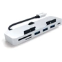 Адаптер Satechi Adapter Clamp Pro USB-C to USB-C+3xUSB3.0+micro SD+SD Silver (ST-TCIMHS)