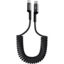 Кабель ArmorStandart Cable USB-C to USB-C AR17 Spiral 3A 1m Black (ARM75392)