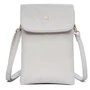 Женская сумка-кошелек Amelie Galanti серая (A991758-cream): Страна производитель Китай