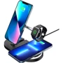 Зарядное устройство ArmorStandart Wireless Charger H102 3 in 1 Magnetic Black (ARM78103) фото 6