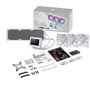 Кулер Asus ROG Ryujin III 360 ARGB White Edition (90RC00L2-M0UAY0): Количество вентиляторов, шт 3