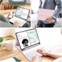 Аксессуар для iPad BeCover Case Smart Keyboard Pink for iPad Air (2020-2025) (711398): Материал полиуретан