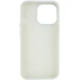 Чохол для iPhone Epik TPU Case Bonbon Metal Style White for iPhone 14 Pro: Матеріали Термополиуретан