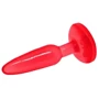 Анальная пробка на присоске Butt plug, BI-017001 Red