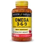 Mason Natural Omega 3-6-9 1200 мг Fish, Flax & Borage Oils Потрійна Омега 3-6-9 1200 мг олія риби льону та огірковика 60 гелевих капсул