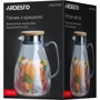 Кувшин с крышкой Ardesto Graphite 1500 мл серый (AR2615SG): Материал боросиликатное стекло, бамбук, нержавеющая сталь