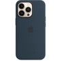 Чохол для iPhone Apple for iPhone 13 Pro Silicone Case with MagSafe Abyss Blue (MM2J3) : Матеріали силікон