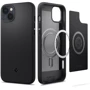 Чехол для iPhone Spigen Mag Armor MagFit Matte Black (ACS05065) for iPhone 14: Материалы Силикон
