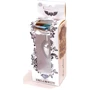 Анальная пробка с кристаллом BOSS of TOYS Boss Series - Jewellery Silver Heart PLUG Light Bluer S, BS6400049