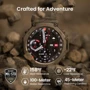 Смарт-часы Amazfit T-Rex 3 Lava: Особенности Встроенный микрофон, Возможность ответа на сообщения, Противоударные, Металлический корпус, Влагозащищенные, Компас, Гибридные, Большой экран, Термометр