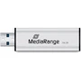 USB-флешка MediaRange 256GB USB 3.0 Black/Silver (MR919): Максимальная скорость чтения, МБ/с 100
