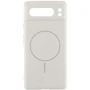 Чехол для телефонов Lakshmi Case Silicone Cover Full Camera MagFit White for Google Pixel 8 Pro