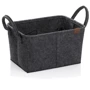 Корзина KELA Fay темно серый 35х25х20 см (24463)