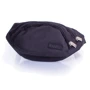 Мужская поясная сумка DNK Leather черная (DNK-Banan-col-1): Тип ручки Без ручки, Поясной ремень