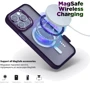 Чехол для iPhone ArmorStandart Unit MagSafe Case Purple for iPhone 14 Pro (ARM66954): Материалы поликарбонат и полиуретан
