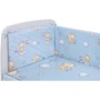 Защита в кроватку Qvatro Gold ZG-02 (мишка, пчелка, звезда) голубой (680923)