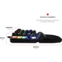 Клавиатура Motospeed K27 USB Black ENG Outemu Red (mtk27mr): Тип клавиш механический