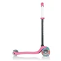 Самокат GLOBBER серии GO UP SPORTY PLUS LIGHTS 5в1 розовый, колеса с подсветкой, 20/50кг (642-110): Материал колес полиуретан