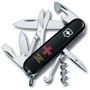 Мультитул Victorinox Climber Army 91мм/14функций/черный /Эмблема ВСУ + Надпись (1.3703.3_W1011u)