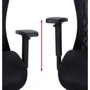 Кресло АКЛАС Тауер BL R-SR SP-7800BK Чёрный (Mesh 03 black) (00142834): Оснащение С крестовиной, С колесиками, Подлокотники, Подголовник