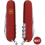 Мультитул Victorinox CLIMBER MAT красный матовый лак с желт. лого (Vx13703_M0008p): Количество инструментов 14