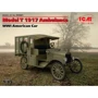 Американский автомобиль I МВ "Модель Т" 1917, санитарная, Ambulance, WWI American Car(ICM35661)