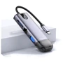 Адаптер McDodo Adapter USB-C to USB-C 2xUSB+2xUSB3.0+HDMI+RJ45+SD Grey (HU-7420): Колір серый