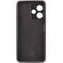 Чехол для телефонов Lakshmi Premium Silicone Case with Logo Full Camera Black for Xiaomi Redmi 13 4G / Poco M6 4G: Совместимость Xiaomi Redmi 13 4G / Poco M6 4G