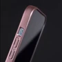Чохол для iPhone TPU Case Metal Matte Case з Magnetic Ring Silver для iPhone 14 Pro Max: Тип чохла накладка на заднюю часть