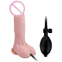 Фаллоимитатор LYBAILE Inflateable Dildo Flesh, 18,8 см