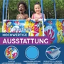 Бассейн Bestway каркасный 183-51 см (5618T) восьмиугольный с тентом от солнца и душем 930 л фото 4