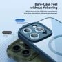 Чехол для iPhone Baseus Frame Series Magnetic Case Blue for iPhone 14 Pro Max (ARJT030103): Материалы Термополиуретан