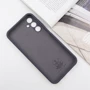 Чехол для телефонов Lakshmi Premium Silicone Case with Logo Full Camera Dark Gray for Samsung A256 Galaxy A25 5G: Цвет темно-серый