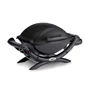 Портативный газовый гриль Weber Q 1000, черный 50010075: Размер 69x40x36 см