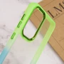 Чохол для телефона TPU Case TPU+PC Fresh Sip Turquoise/Lime для Samsung A336 Galaxy A33 5G: Матеріал полікарбонат і поліуретан