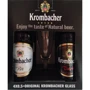 Подарочный набор пива Krombacher в ассортименте 4х0.5 л + бокал 0.3 л (4008287037036)
