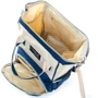 Жіночий рюкзак для мам Lanpad синій (32352 blue white)