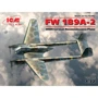 Немецкий самолет-разведчик FW 189A-2 WWII German Reconnaissance Plane (ICM72292)