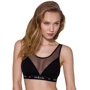 Топ с прозрачной вставкой Passion PS002 TOP black, size S