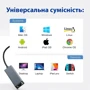 Адаптер Dynamode Adapter USB to RJ45 Black (DM-AD-GLAN) фото 4
