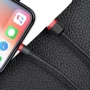 Кабель Baseus USB Cable to Lightning 2.4A 1m Red/Black (CALKLF-B19) фото 6