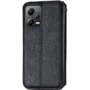 Чехол для телефонов Mobile Case Getman Cubic Black for Xiaomi Poco X5 5G/Redmi Note 12 5G: Материал искусcтвенная кожа и термополиуретан