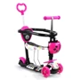 Самокат Best Scooter с защитным бампером розовый (S 5593)