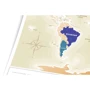 Скретч-карта світу Travel Map Gold World (Rus) фото 6