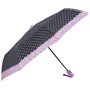 Зонт женский полуавтомат Monsen черный (C13261purple-black): Механизм Полуавтомат