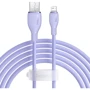 Кабель Baseus USB Cable to Lightning Pudding Series Fast Charging 2.4A 2m Nebula Purple (P10355700511-01)
