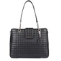 Женская сумка тоут Guess Matrix Elite Carryall черная (HWVG7740230-BLA)
