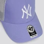Жіноча бейсболка 47 Brand Flagship New York Yankees бузкова (B-FLGSH17GWP-LV) фото 4