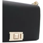 Жіноча сумка через плече Furla Metropolis Mimi 's чорна (1064422): Фактура Зерниста, матова
